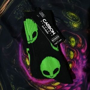 OS - Carbon Elements Rue21 Alien Socks